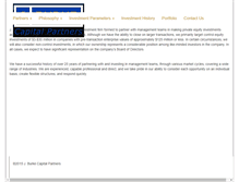Tablet Screenshot of jburkecapital.com